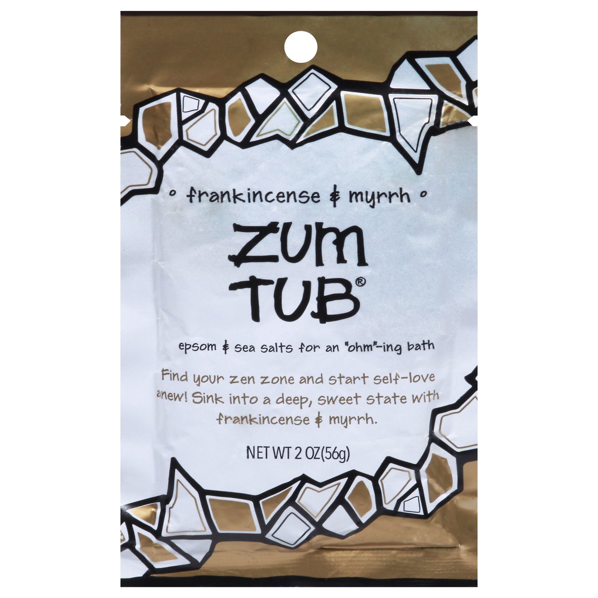slide 9 of 10, Zum Frankincense & Myrrh Bath Soak 2 oz, 2 oz