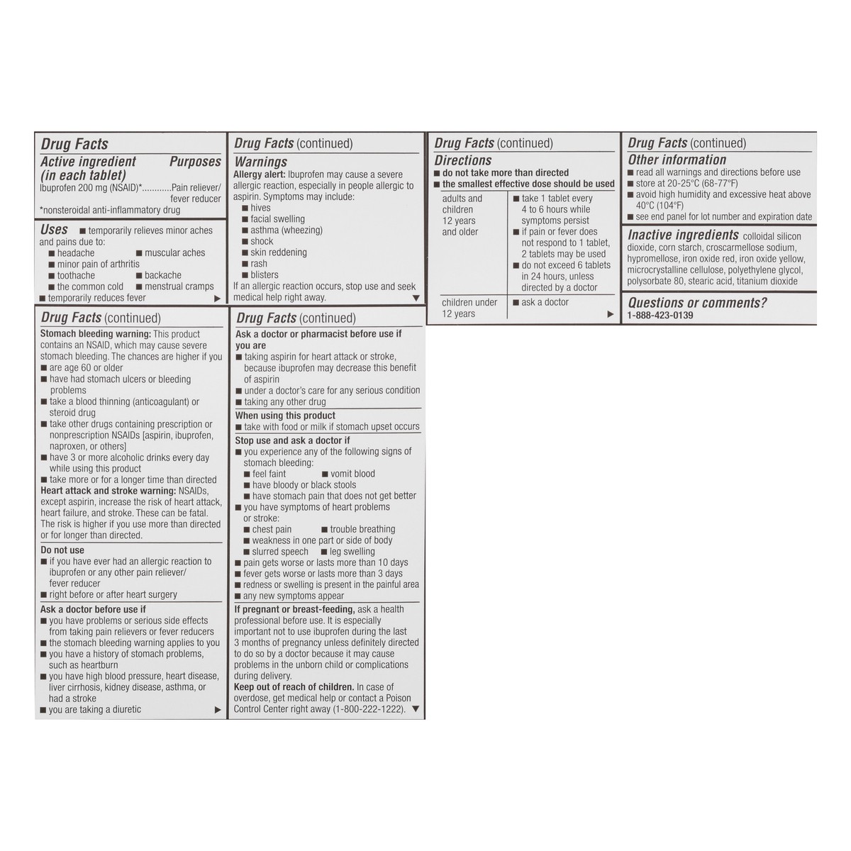 slide 6 of 13, TopCare Health Tablets 200 mg Value Pack Ibuprofen 2 ea, 2 ct