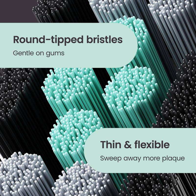 slide 9 of 19, quip Ultra Next Generation Smart Sonic Electric Toothbrush - Onyx, 1 ct