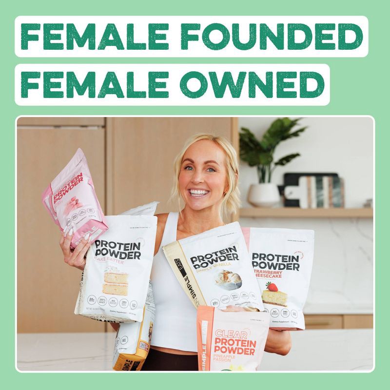 slide 8 of 9, Clean Simple Eats Protein Powder - Mint Chocolate Cookie - Whey Protein Isolate - 1.2oz/1 Stick, 1.2 oz