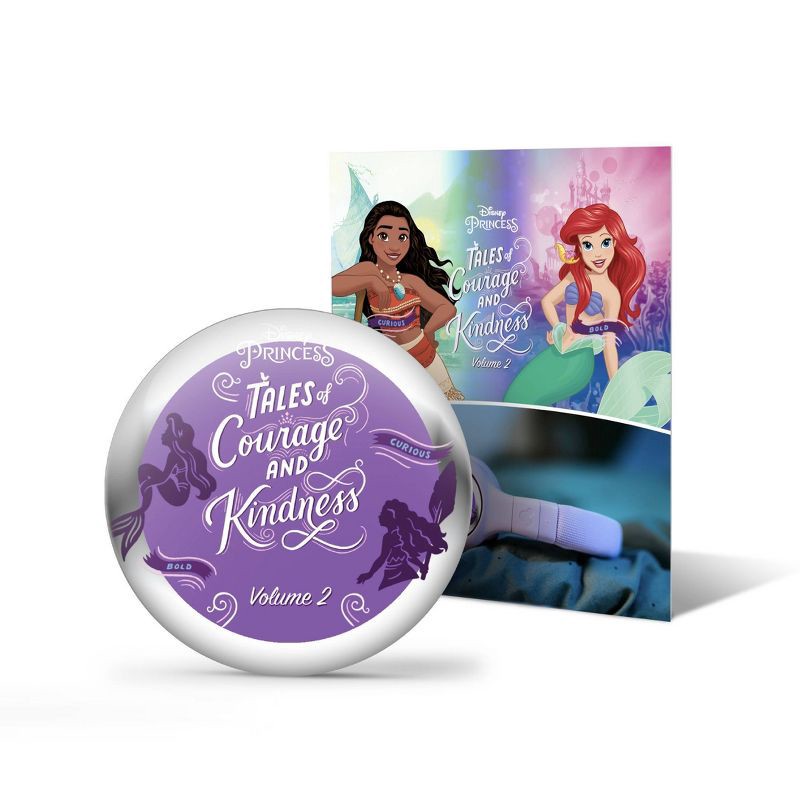 slide 1 of 7, StoryPhones Disney Tales of Courage and Kindness Featuring Moana and Ariel: Electronic Storybook for Ages 3-12, 1 ct