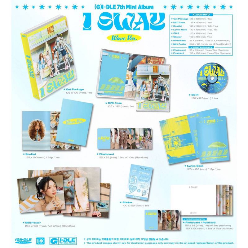 slide 3 of 4, Universal Music Group (G)I-DLE - I SWAY (Target Exclusive, CD), 1 ct