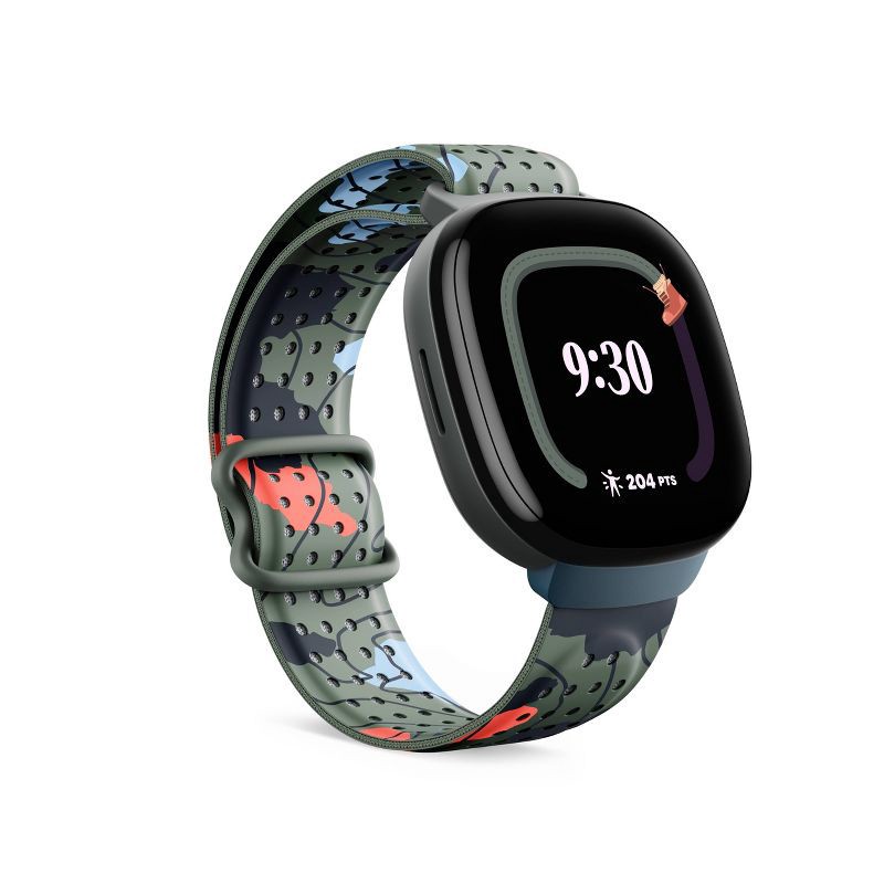 slide 2 of 8, Google Fitbit Ace LTE Kids Smartwatch Active Band - Camp Nightmare, 1 ct
