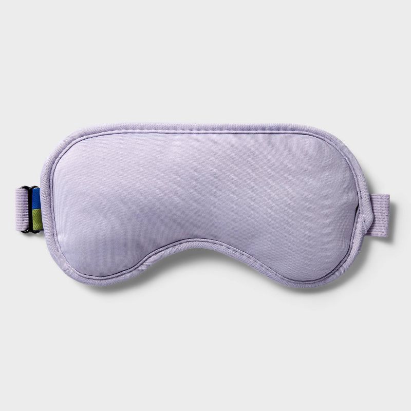 slide 1 of 3, Light Blocking Sleep Mask Thistle - Open Story™: Eye Mask, Recycled Materials, 1 ct