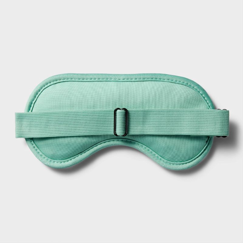 slide 2 of 3, Light Blocking Sleep Mask - Open Story™ Sage Green: 90% Recycled Polyester, Spandex, 1 ct
