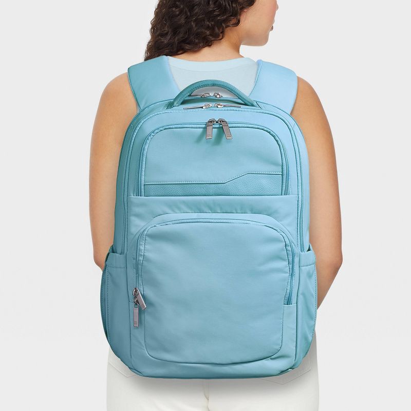 slide 2 of 6, Signature Day Trip Backpack - Open Story™ Blue: Recycled Nylon, Water-Resistant, 1 ct