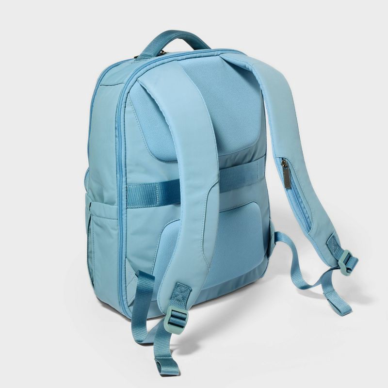 slide 5 of 6, Signature Day Trip Backpack - Open Story™ Blue: Recycled Nylon, Water-Resistant, 1 ct