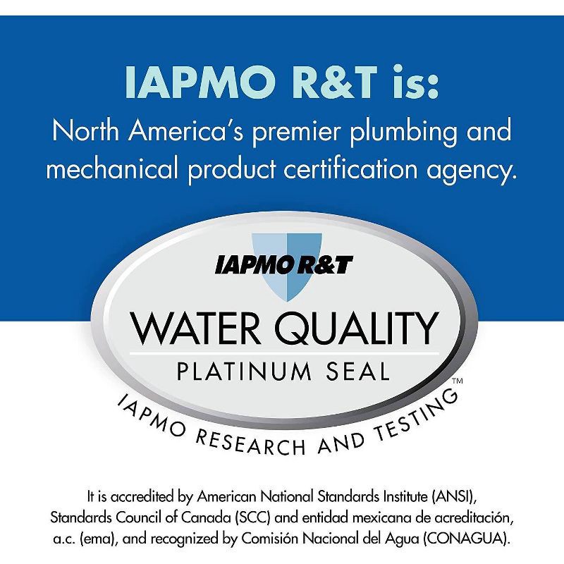 slide 8 of 9, Culligan CUL800 Replacement LG (LT800P) Refrigerator Water Filter: Filters Odors, Pharmaceuticals, Lead, Chlorine, VOCs, 1 ct