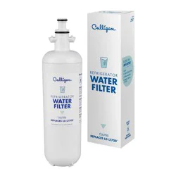 Culligan CUL700 Replacement LG (LT700P) Refrigerator Water Filter: Filters Odors, Lead, Chlorine, Microplastics, VOCs