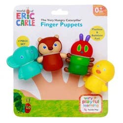 Eric Carle Finger Puppet Set - 4pcs