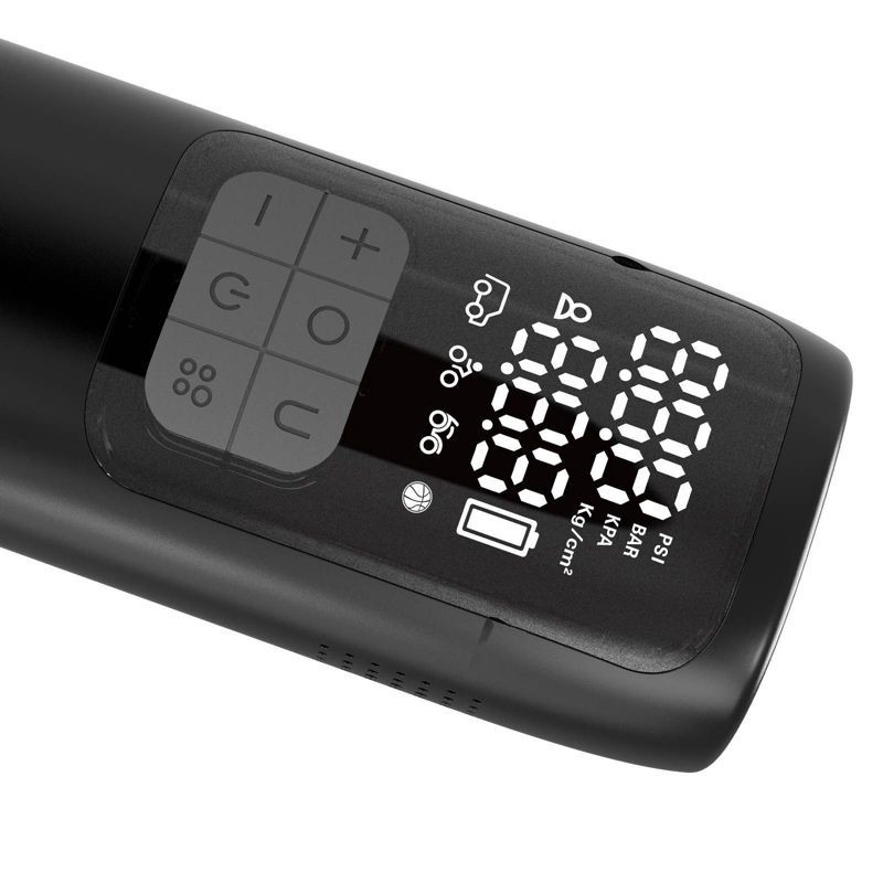 slide 2 of 8, Hiboy Portable Tire Inflator and Vacuum Battery Powered Air Pump: Universal Valve, 150 PSI, 1 ct