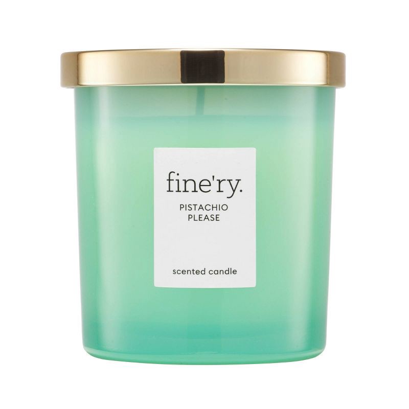 slide 3 of 5, fine'ry. Candles - Pistachio Please - 7oz, 7 oz