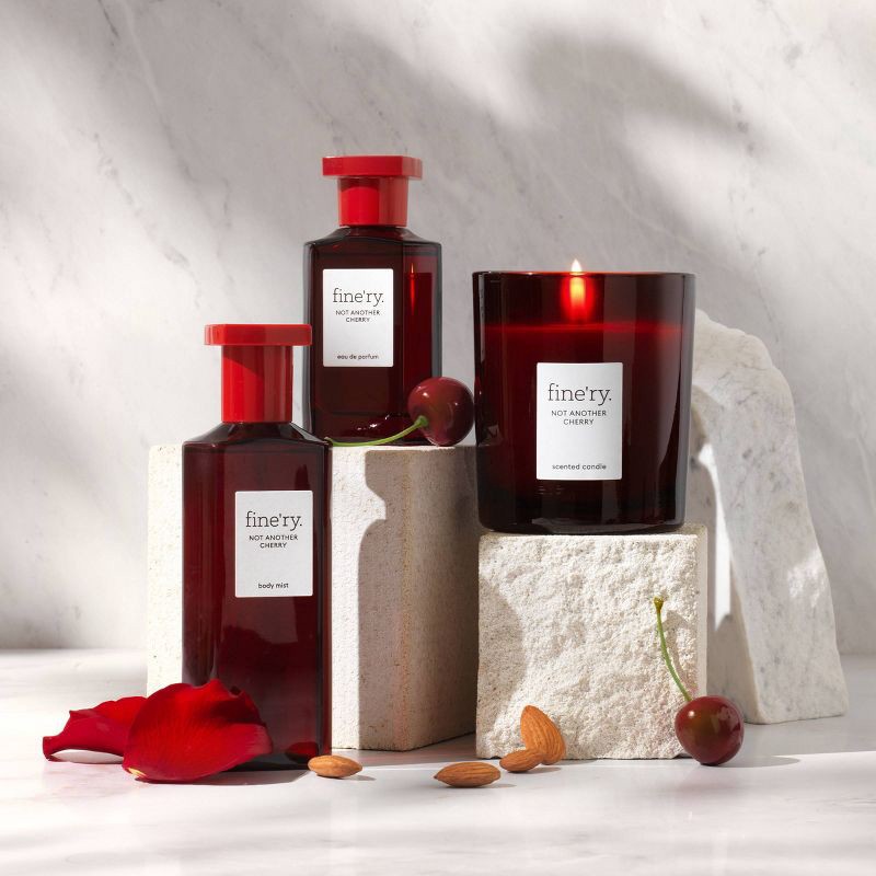 slide 5 of 5, fine'ry. Candles - Not Another Cherry - 7oz, 7 oz