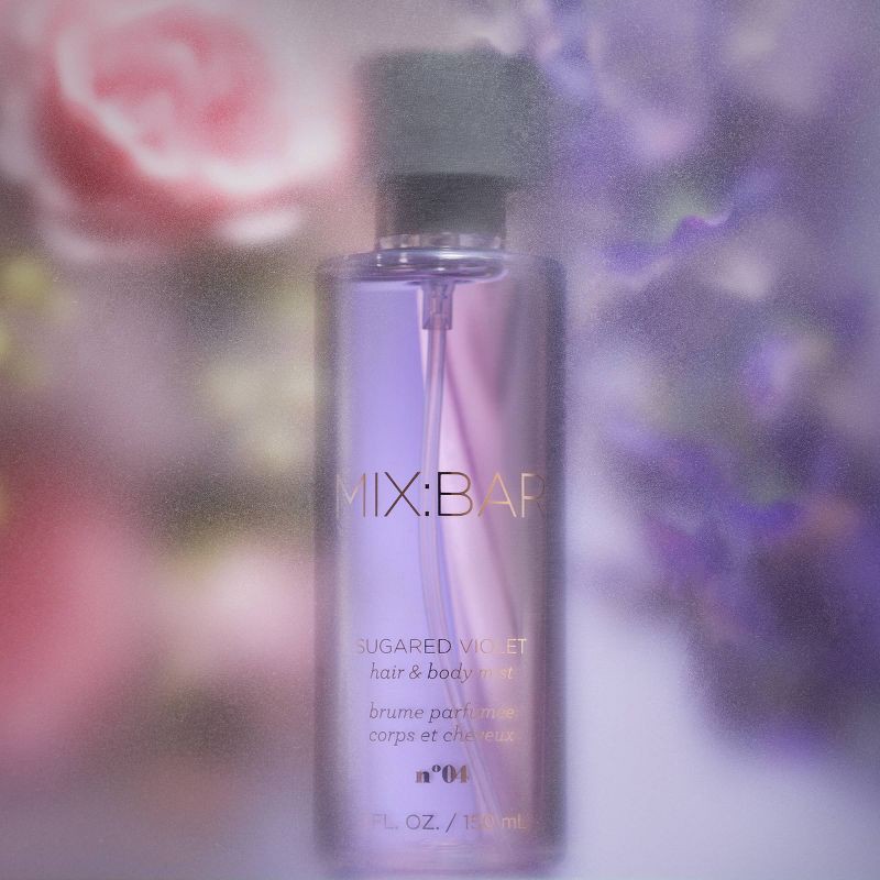 slide 3 of 6, MIX:BAR Women's Hair & Body Mist - Sugared Violet - 5 fl oz, 5 fl oz