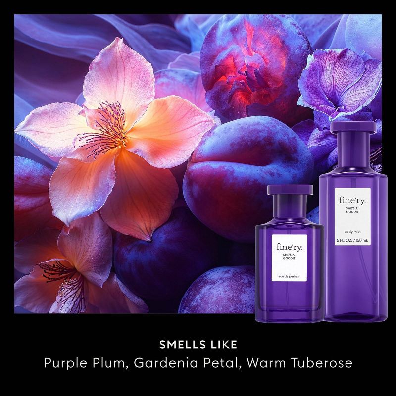slide 3 of 7, fine'ry. Body Mist Women's Fragrance Spray - She's A Goodie - 5 fl oz, 5 fl oz