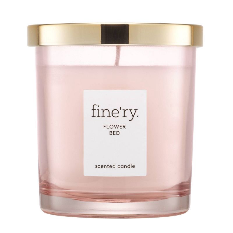 slide 3 of 5, fine'ry. Candles - Flower Bed - 7oz, 7 oz