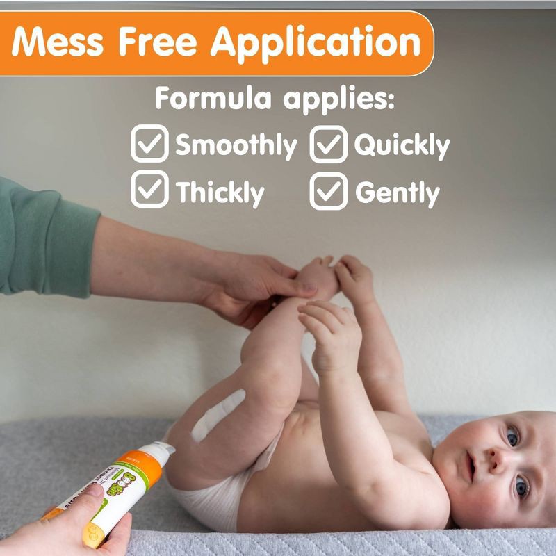 slide 5 of 10, Boogie No Touch Maximum Strength Diaper Rash Cream with Spatula Applicator in Tube - 4oz, 4 oz