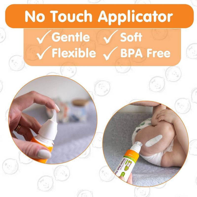 slide 6 of 10, Boogie No Touch Maximum Strength Diaper Rash Cream with Spatula Applicator in Tube - 4oz, 4 oz