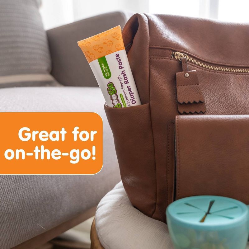 slide 9 of 10, Boogie No Touch Maximum Strength Diaper Rash Cream with Spatula Applicator in Tube - 4oz, 4 oz