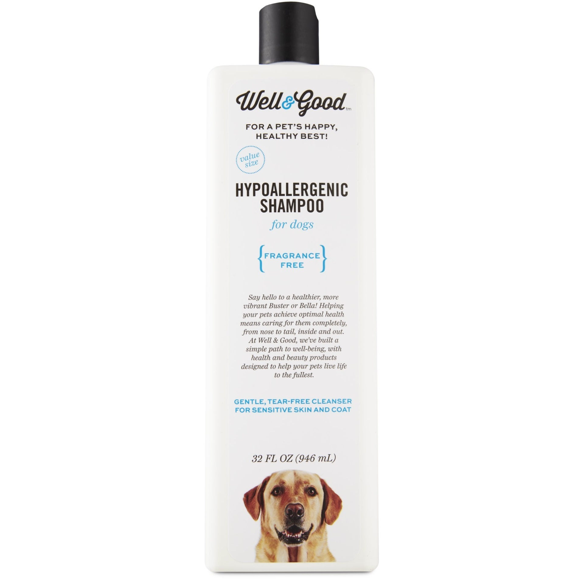 slide 1 of 1, Well & Good Hypoallergenic Shampoo, 32 fl oz