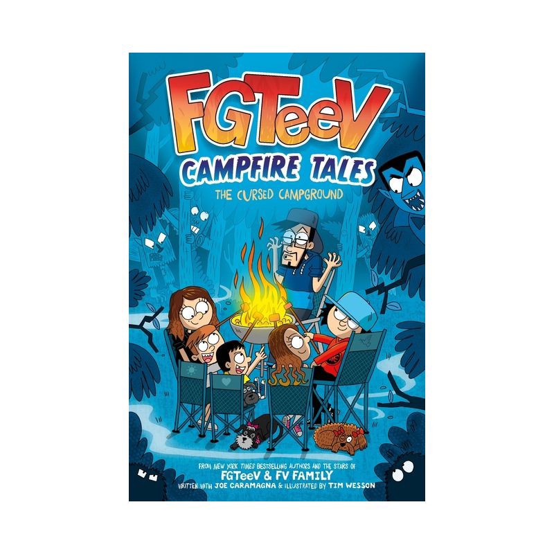 slide 1 of 1, Harper Collins Fgteev Campfire Tales #1: The Cursed Campground - (Hardcover), 1 ct