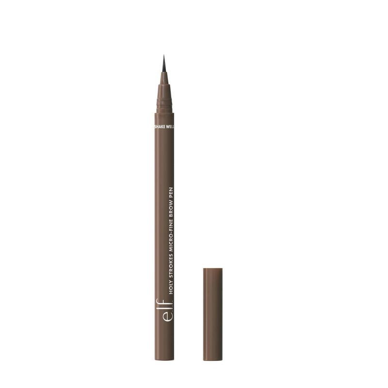 slide 1 of 12, e.l.f. Holy Strokes Micro-Fine Waterproof Eyebrow Enhancer Pen - Taupe - 0.02 fl oz, 0.02 fl oz