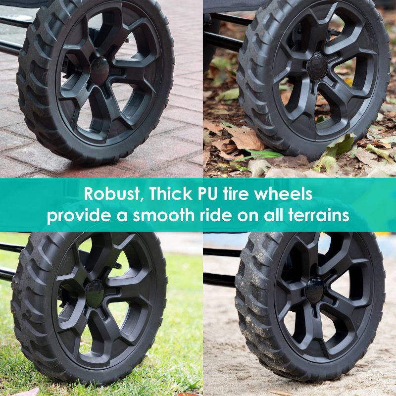 slide 2 of 31, Baby Trend Quest PLUS 3-in-1 Stroller Wagon - Madrid Green, 1 ct