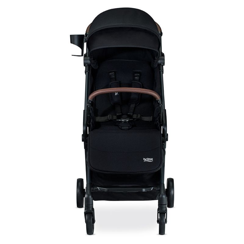 slide 14 of 15, Britax Juniper Compact Stroller, Lightweight Fold-and-Go Design - Raven Black, 1 ct