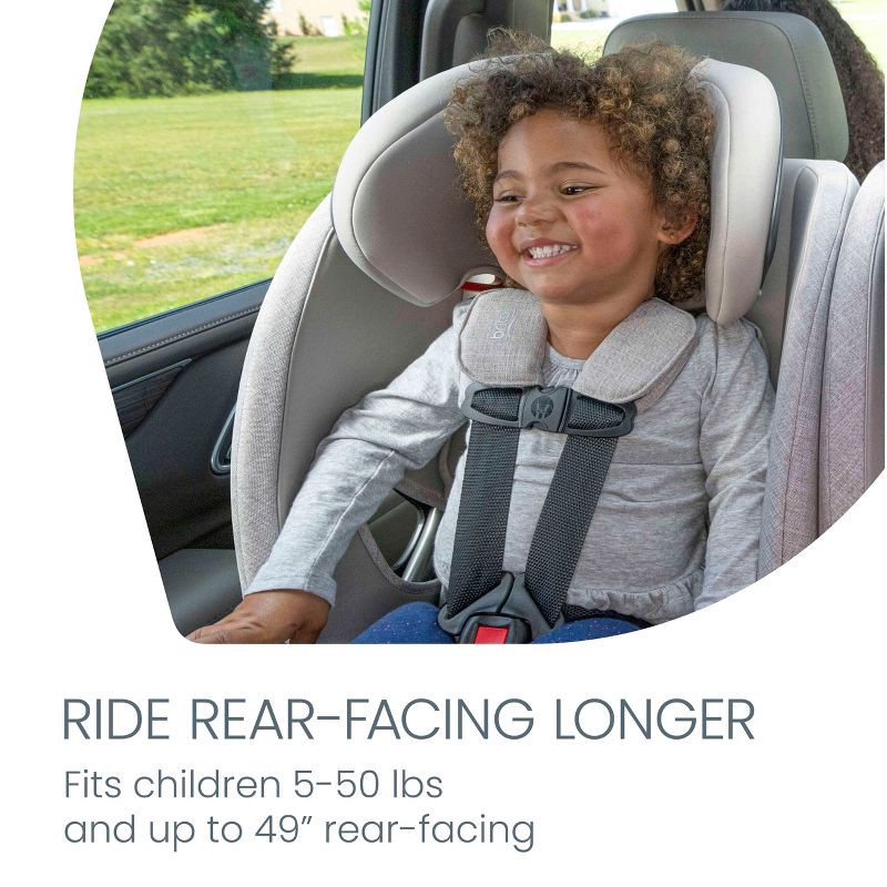 slide 7 of 16, Britax One4Life Slim All-in-One Convertible Car Seat with ClickTight - Raven Black, 1 ct