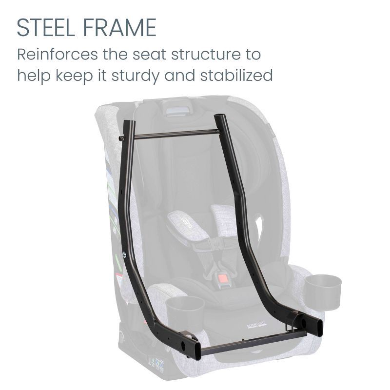 slide 9 of 16, Britax One4Life Slim All-in-One Convertible Car Seat with ClickTight - Raven Black, 1 ct