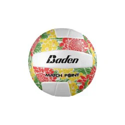 Baden Size 2 Floral Volleyball - Pink/Yellow/Green