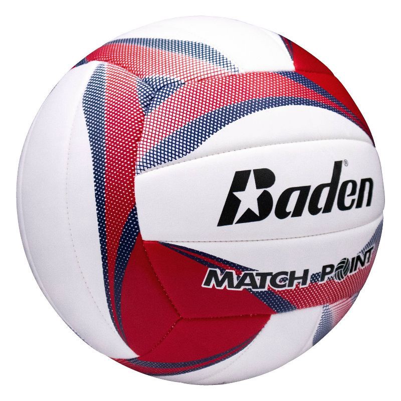slide 3 of 3, Baden Matchpoint Volleyball - Red/Navy: Sports Ball for Ages 4+, 1 ct