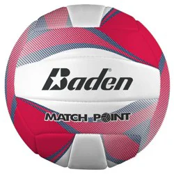 Baden Matchpoint Volleyball - Red/Navy: Sports Ball for Ages 4+