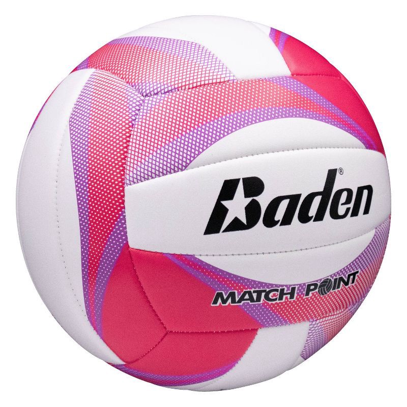 slide 3 of 3, Baden Matchpoint Volleyball - Pink/Violet: Rubber Bladder 4+ Years, 1 ct