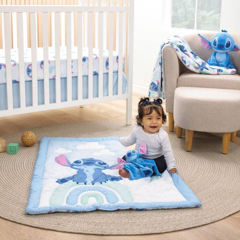 slide 4 of 5, Disney Stitch Security Blanket, 1 ct