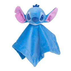 Disney Stitch Security Blanket: Solid Pattern, Knitted, 12" x 12", 1-Pack