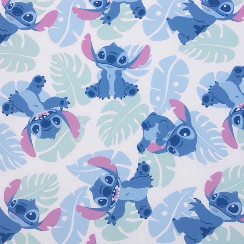 slide 3 of 4, Disney Stitch Fitted Crib Sheet, 1 ct