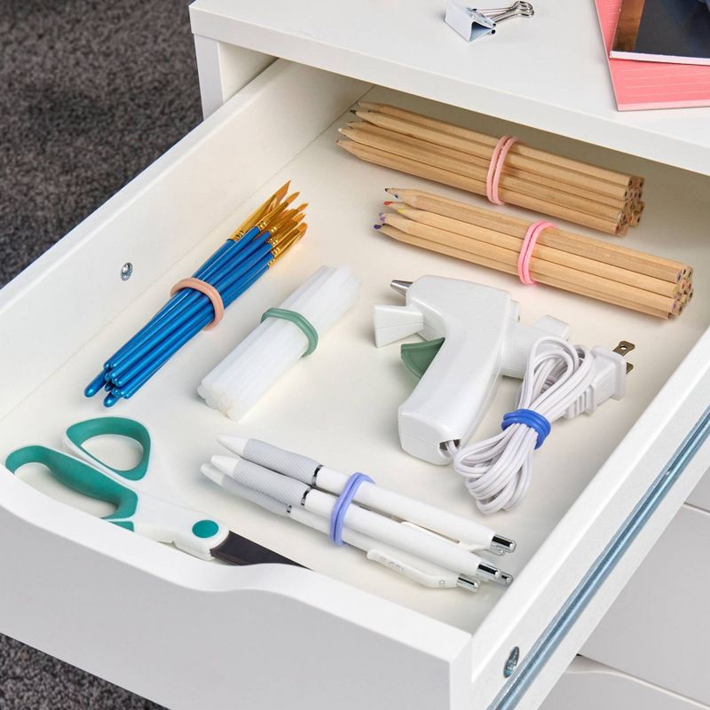 slide 4 of 5, Wrap-It 16pkSilicone Bands Muted, 1 ct