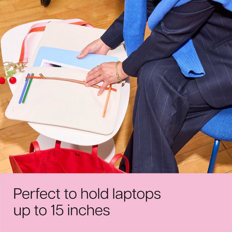 slide 3 of 6, Noted by Post-it Hybrid Laptop Messenger Bag with Two Removable Straps, 1 ct