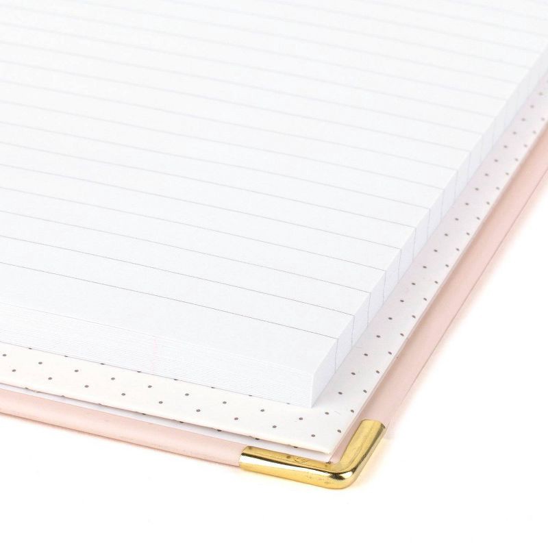 slide 3 of 6, Sugar Paper Essentials Clipfolio Pink Gloss Dot, 1 ct