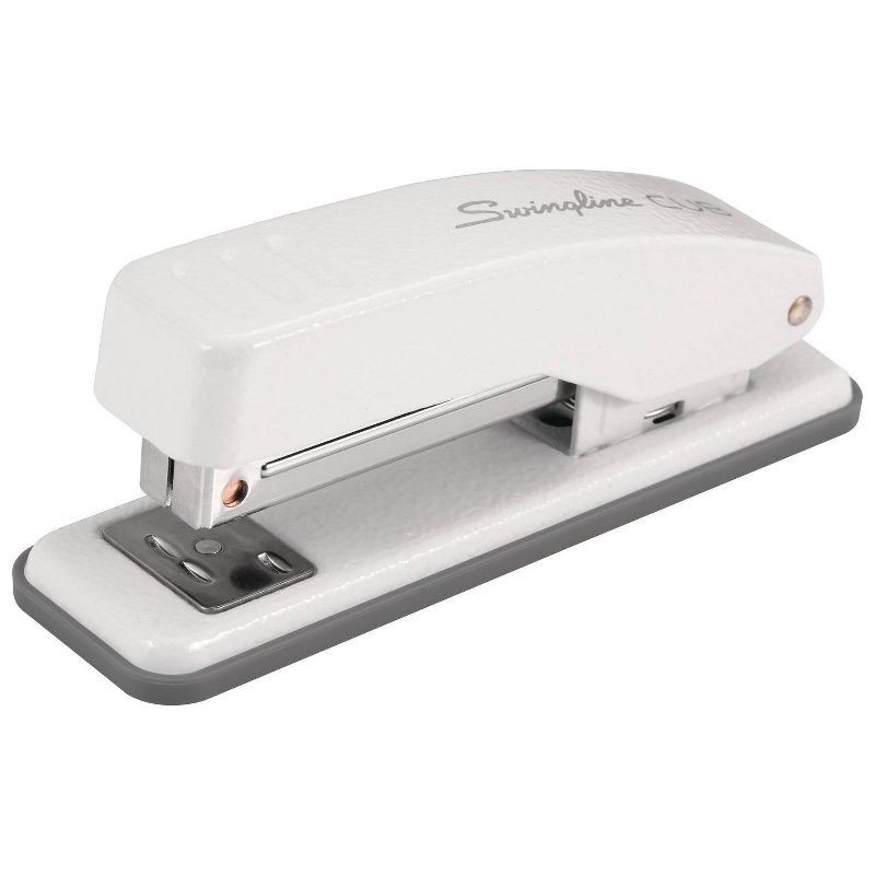 slide 1 of 10, Swingline Vintage Compact Stapler White, 1 ct