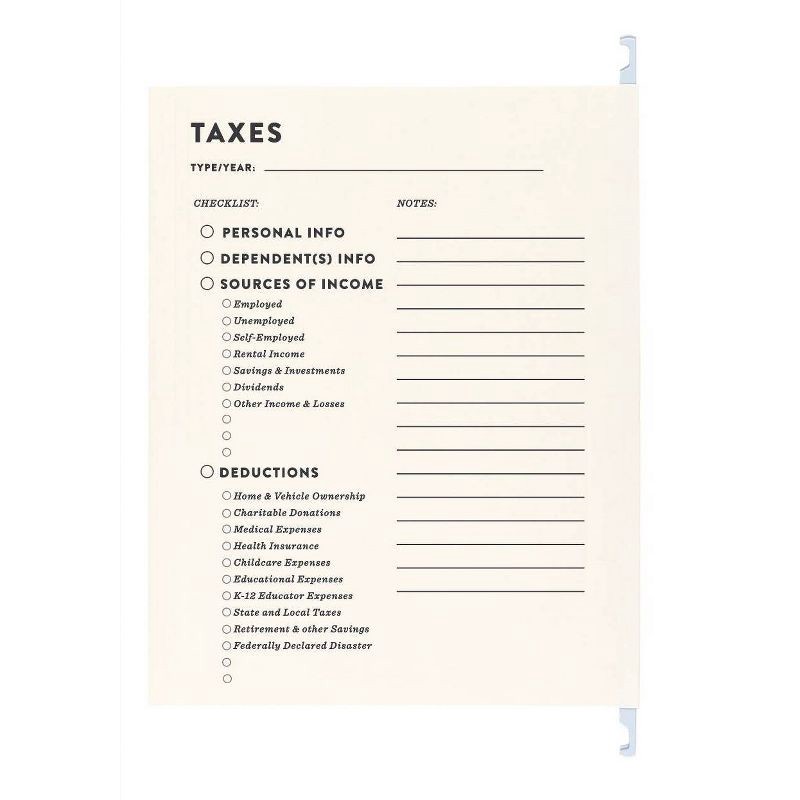slide 6 of 10, Studio Calico 20pk Life on Track Hanging File Folder System, 20 ct