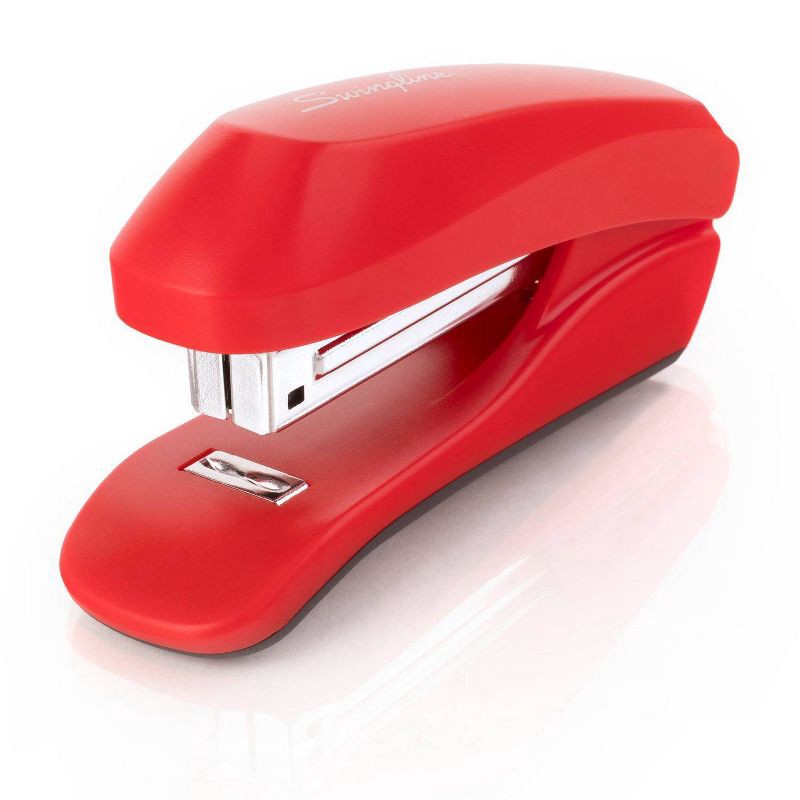 slide 1 of 9, Swingline All-In-One Stapler Rio Red, 1 ct