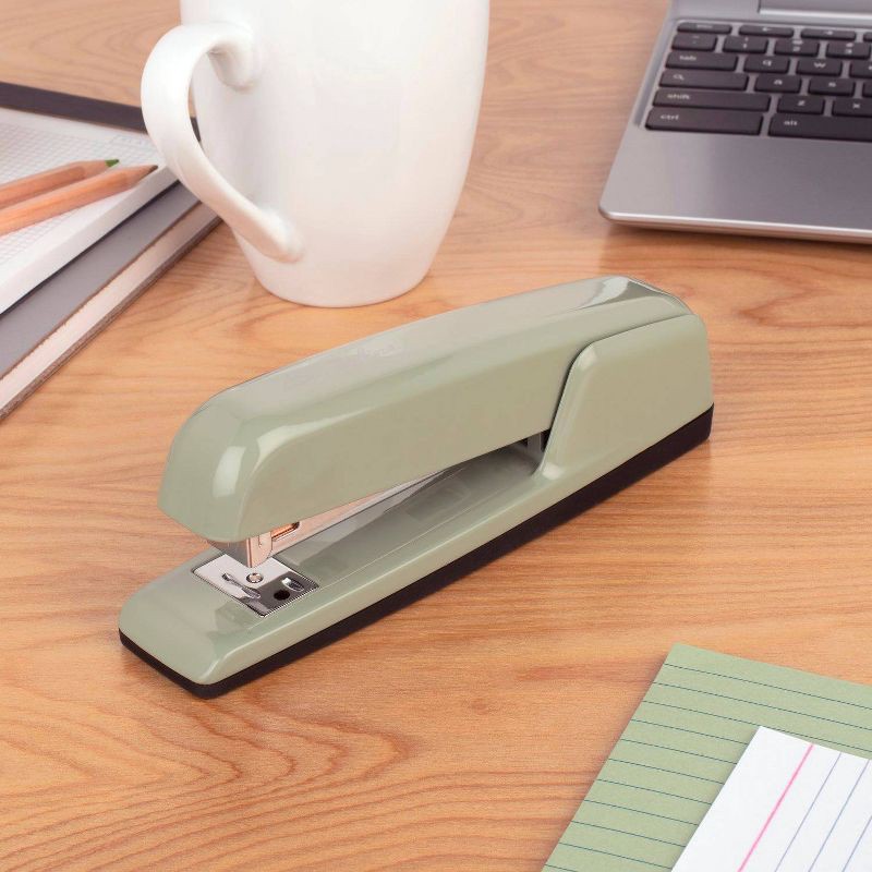 slide 7 of 10, Swingline 747pk Business Stapler Sage Green, 747 ct