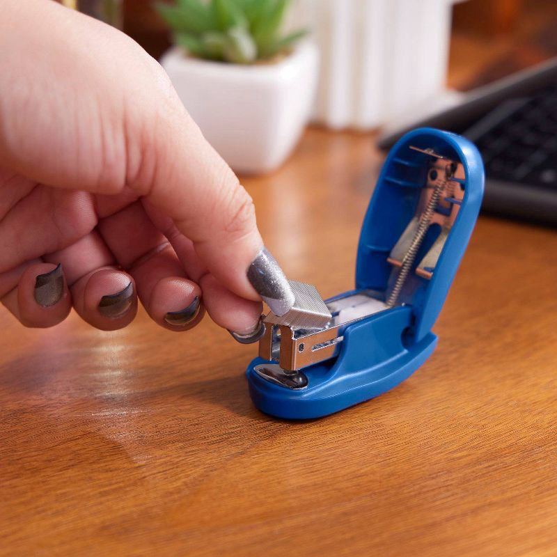 slide 5 of 9, Swingline Tot Stapler True Blue, 1 ct
