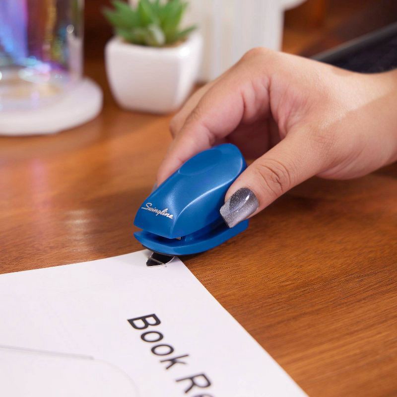 slide 6 of 9, Swingline Tot Stapler True Blue, 1 ct