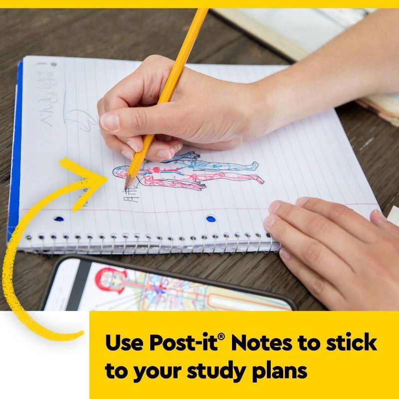 slide 10 of 11, Post-it Transparent Sticky Notes 5pk, 5 ct