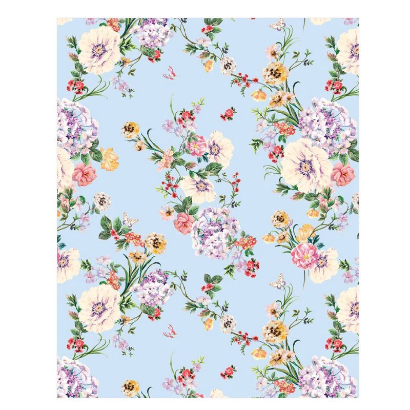 slide 6 of 6, Day Designer Matte Lam Clipfolio Springtime Blue, 1 ct