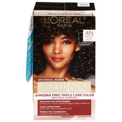 Excellence Creme Natural Dark Brown 4N Permanent Hair Color 1 ea