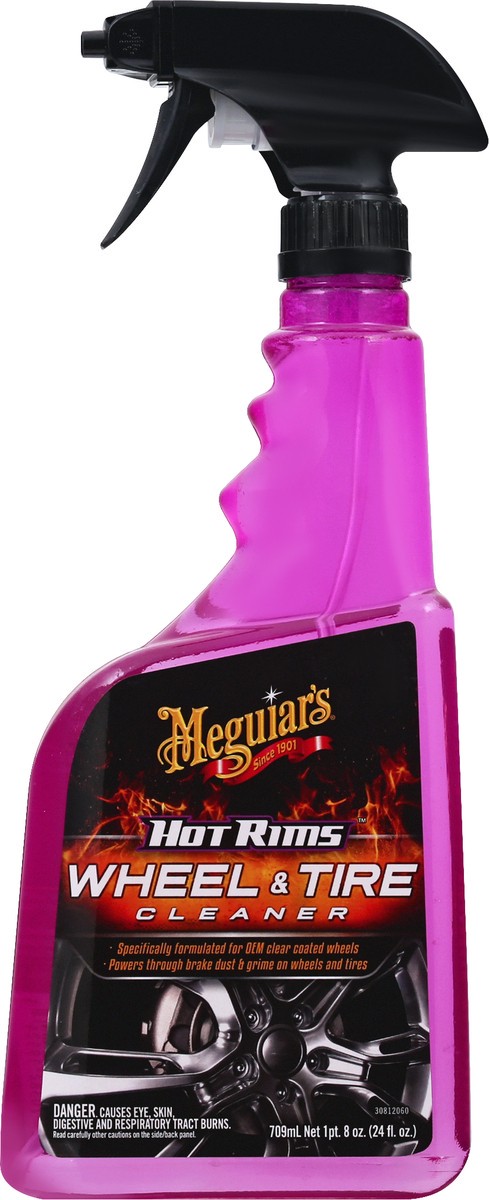 slide 6 of 9, Meguiar's Wheel & Tire Cleaner 24 oz, 24 oz